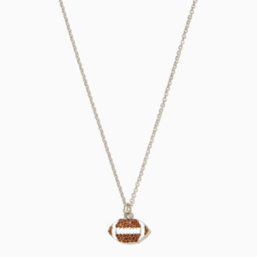 Pendant football necklace